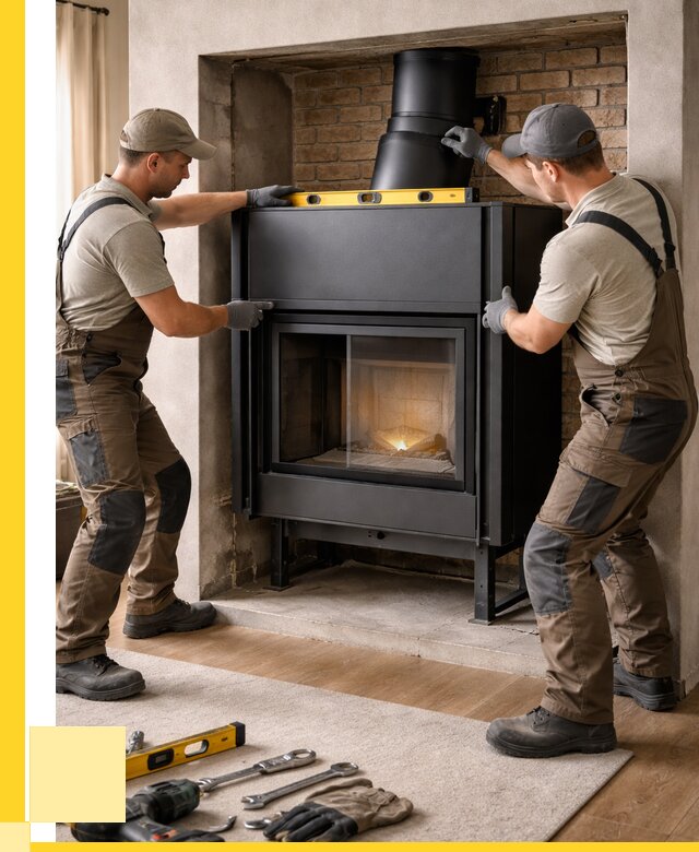 Установка каминных топок в Светлограде под ключ от 18284 р. | ЭриданСвт