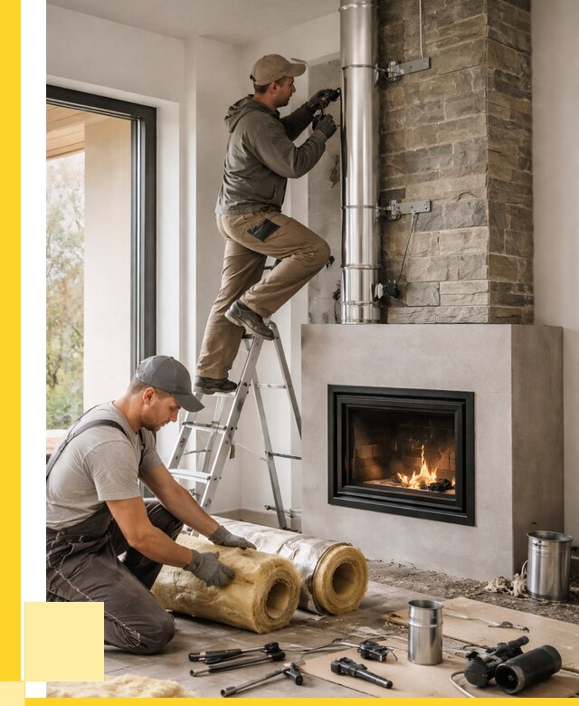 Монтаж дымоходов для каминов в Светлограде от 15237 р. ЭриданСвт