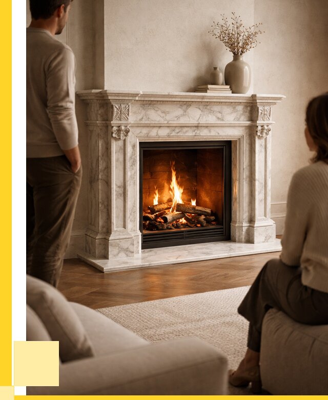 Мраморные камины под ключ в Светлограде от 253950 р. | ЭриданСвт