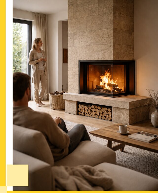 Угловые камины из кирпича установка в Светлограде от 152370 р. ЭриданСвт