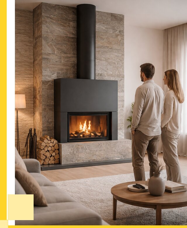 Закрытые камины под ключ в Светлограде от 121896 р., ЭриданСвт