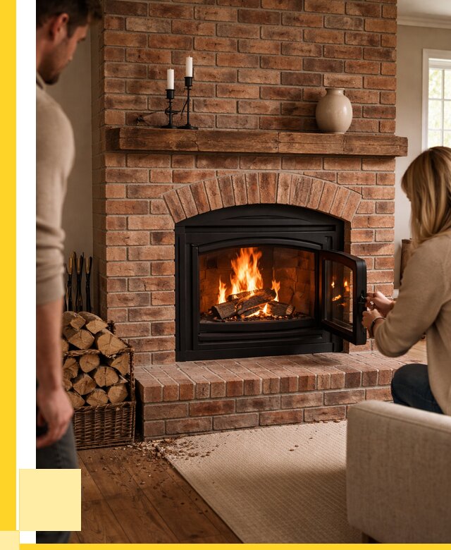 Кирпичные камины под ключ в Светлограде от 152370 р. | ЭриданСвт