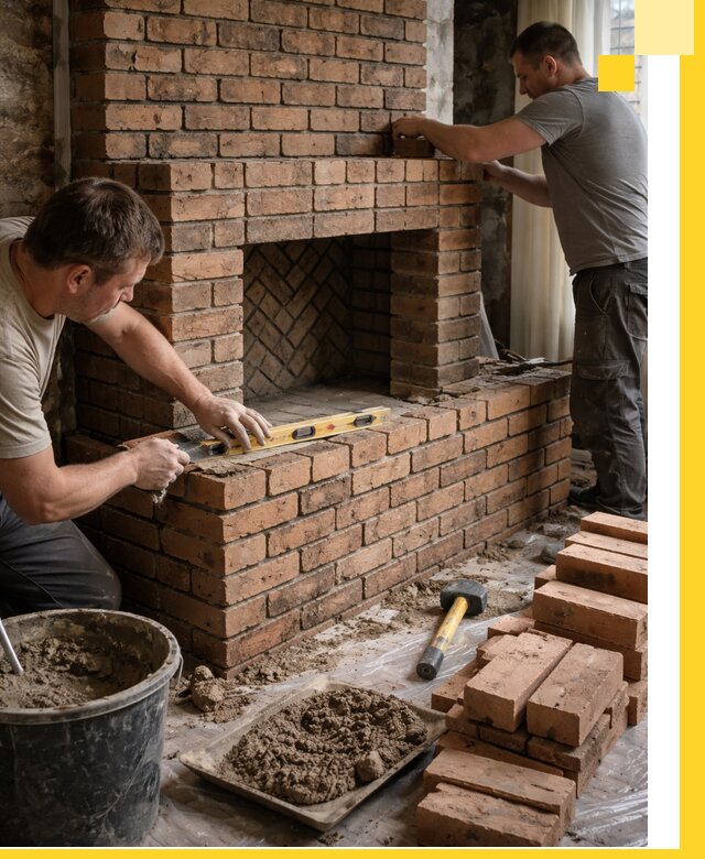 Изготовление и установка кирпичных каминов в Светлограде