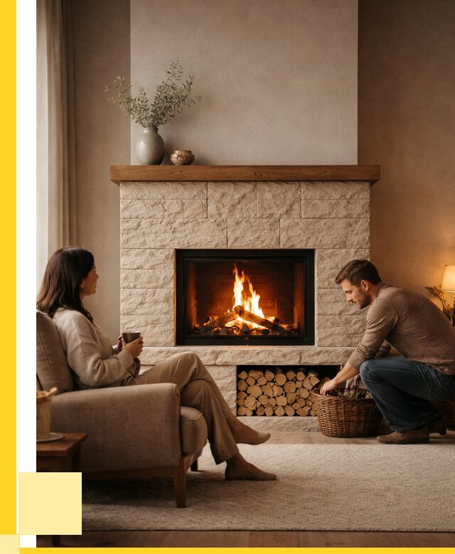 Камины для дома в Светлограде под ключ от 152370 р. | ЭриданСвт