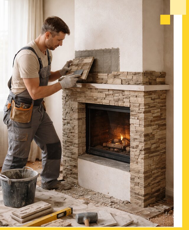 Изготовление и монтаж каминов для дома под ключ в Светлограде