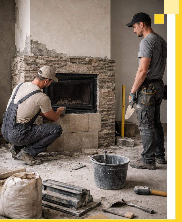 Камины под ключ в Светлограде: проект, изготовление и монтаж