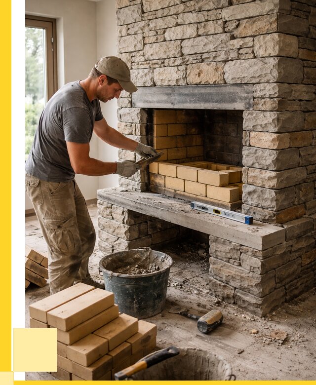 Кладка каминов и камина в Светлограде от 25395 р. ЭриданСвт