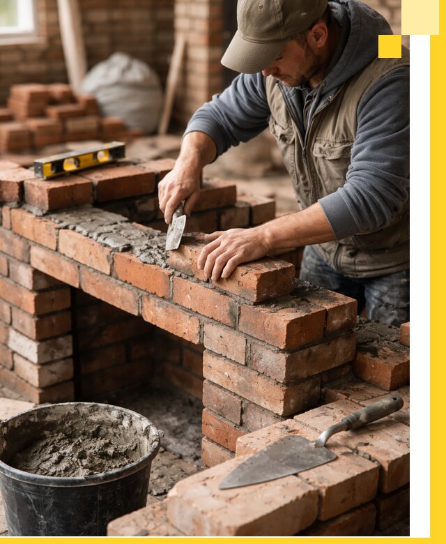 Кладка каминов под ключ в Светлограде профессиональная отделка и монтаж