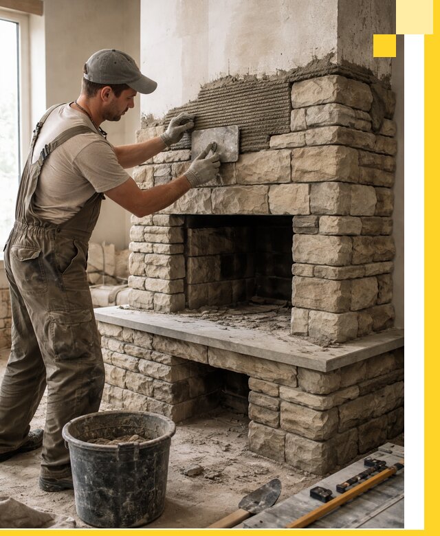 Строительство каминов под ключ в Светлограде от проектирования до монтажа