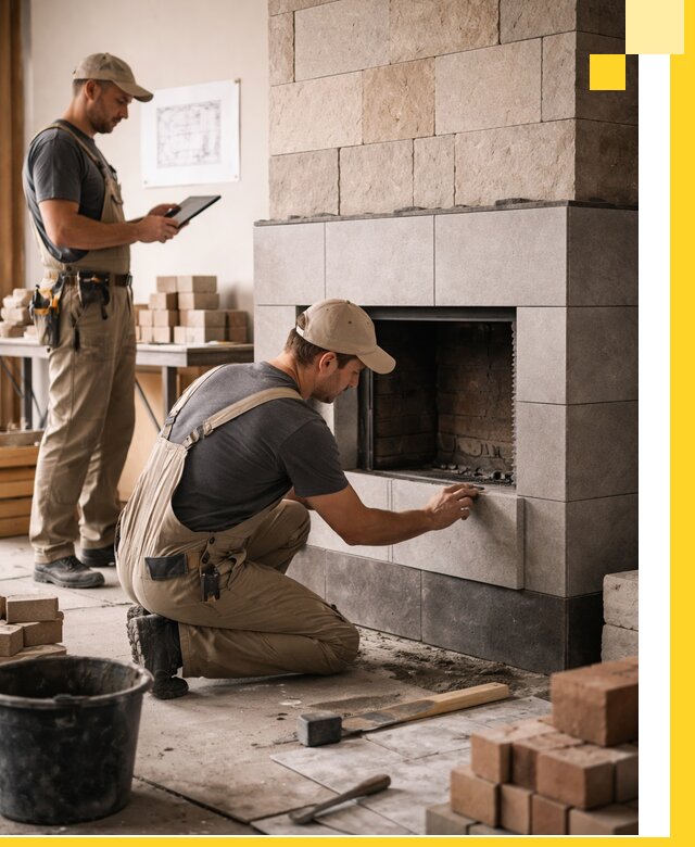 Индивидуальные проекты каминов и каминных систем в Светлограде