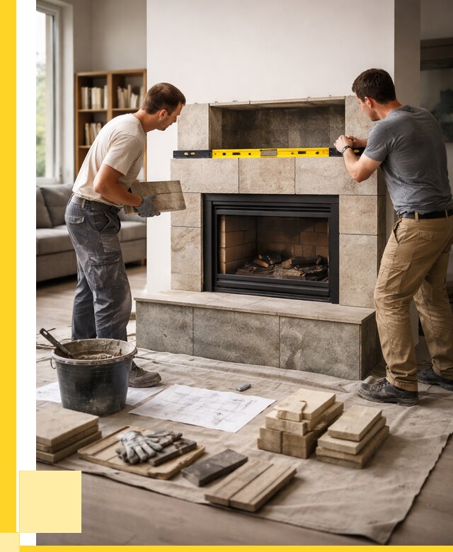 Монтаж каминов и установка в Светлограде от 45711 р. | ЭриданСвт