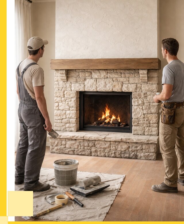 Отделка каминов в Светлограде от 6603 р. под ключ | ЭриданСвт