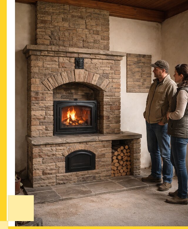 Кирпичная печь под ключ в Светлограде от 152370 р. | ЭриданСвт