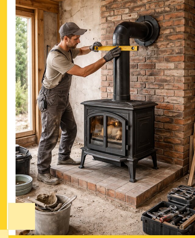 Монтаж печей установка банной печи в Светлограде от 15237 р. | ЭриданСвт