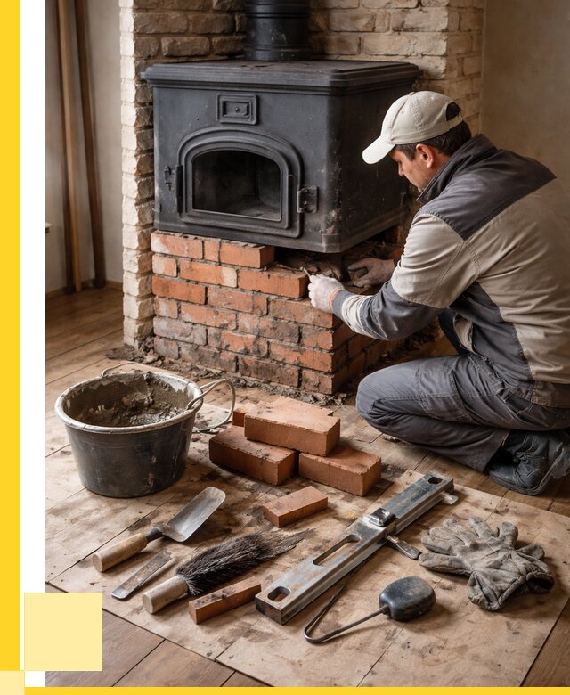 Ремонт печей в Светлограде от 12190 р., услуги печника ЭриданСвт
