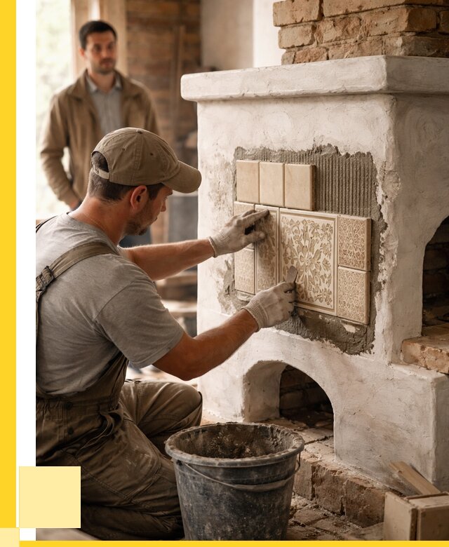 Отделка печей и банных печей в Светлограде от 35553 р. | ЭриданСвт