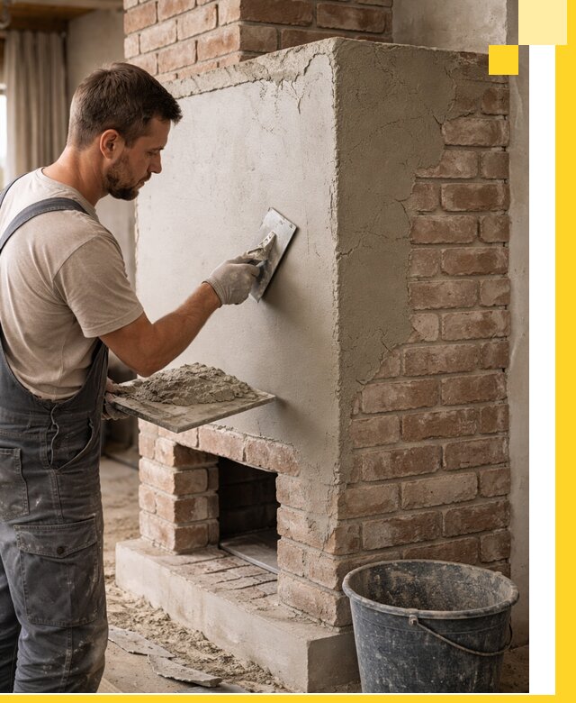 Отделка печей и облицовка каминов в Светлограде под ключ