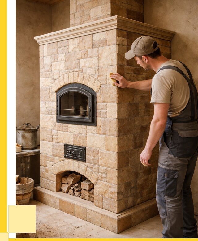 Облицовка печей в Светлограде от 4571 р. под ключ | ЭриданСвт