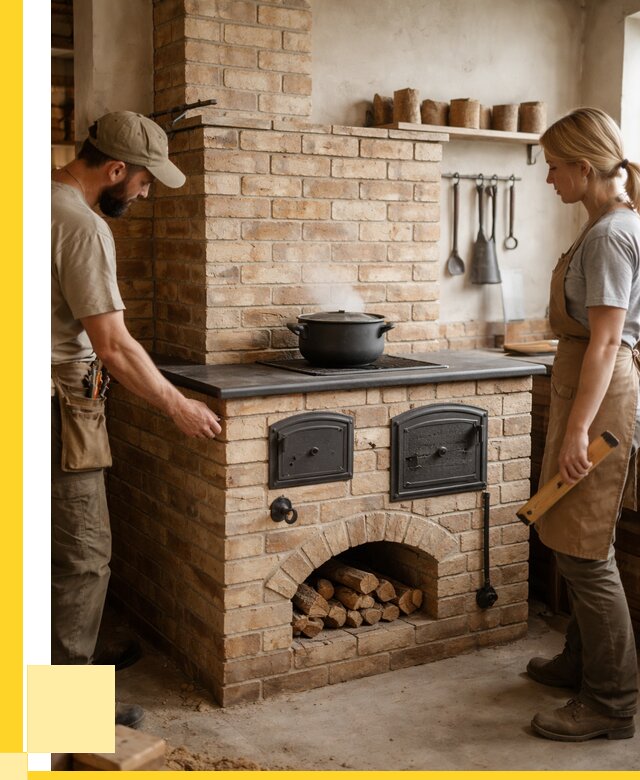 Варочно отопительные печи в Светлограде от 91422 р. | ЭриданСвт