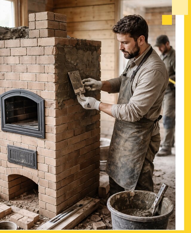 Изготовление и установка печей-шведок под ключ в Светлограде