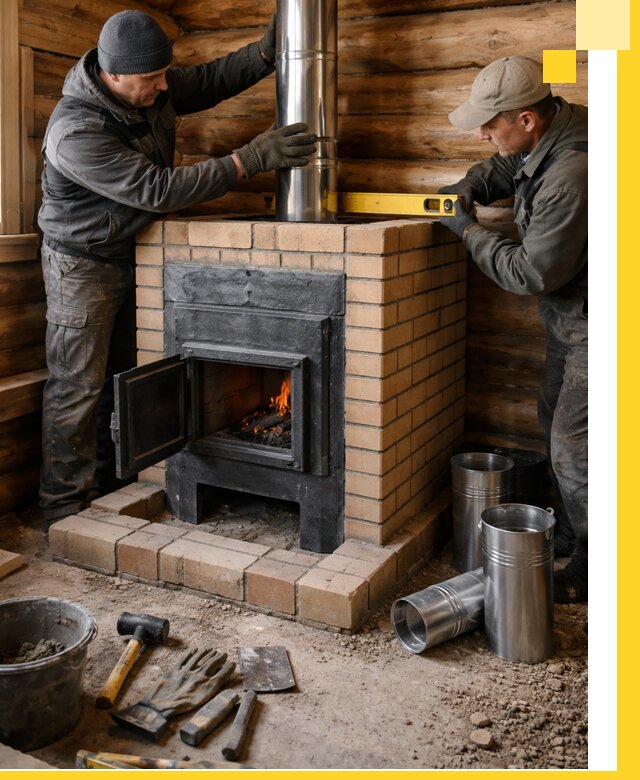 Проектирование, изготовление и установка банных печей в Светлограде