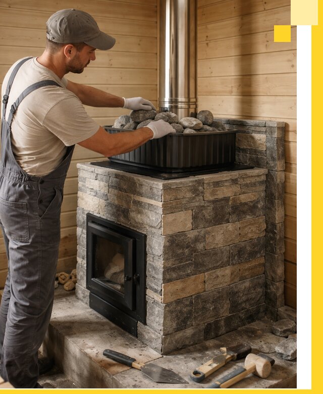 Печи для парной в Светлограде, производство, монтаж и обслуживание