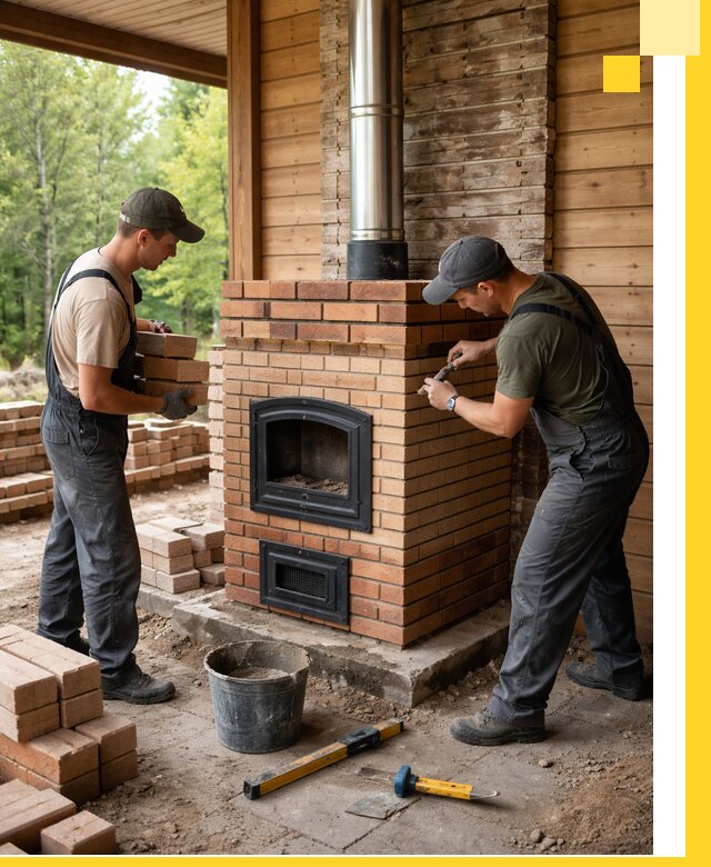 Производство и установка дачных печей под ключ в Светлограде