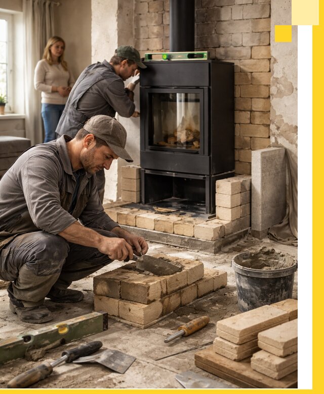 Печи и камины под ключ: проект, установка в Светлограде