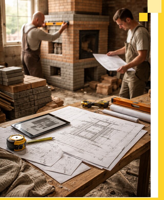 Проекты печей и каминов с индивидуальным дизайном в Светлограде