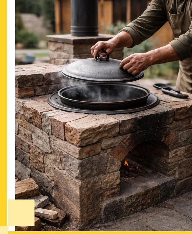 Печи для казана в Светлограде по цене от 18284 р. | ЭриданСвт