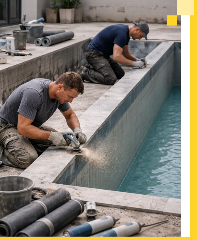 Профессиональный ремонт бассейнов под ключ в Светлограде