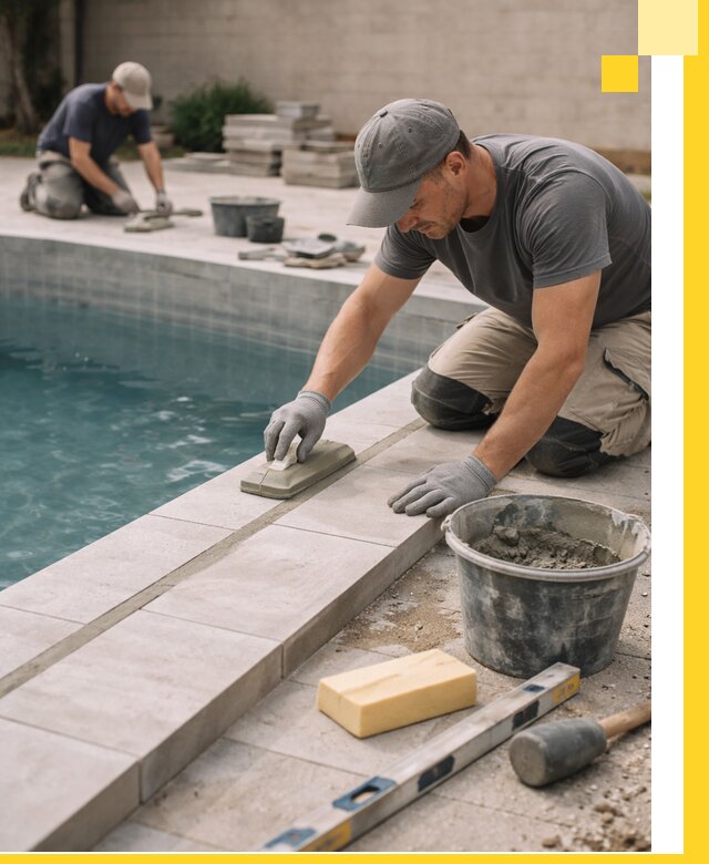 Отделка бассейнов в Светлограде: декоративная отделка и гидроизоляция