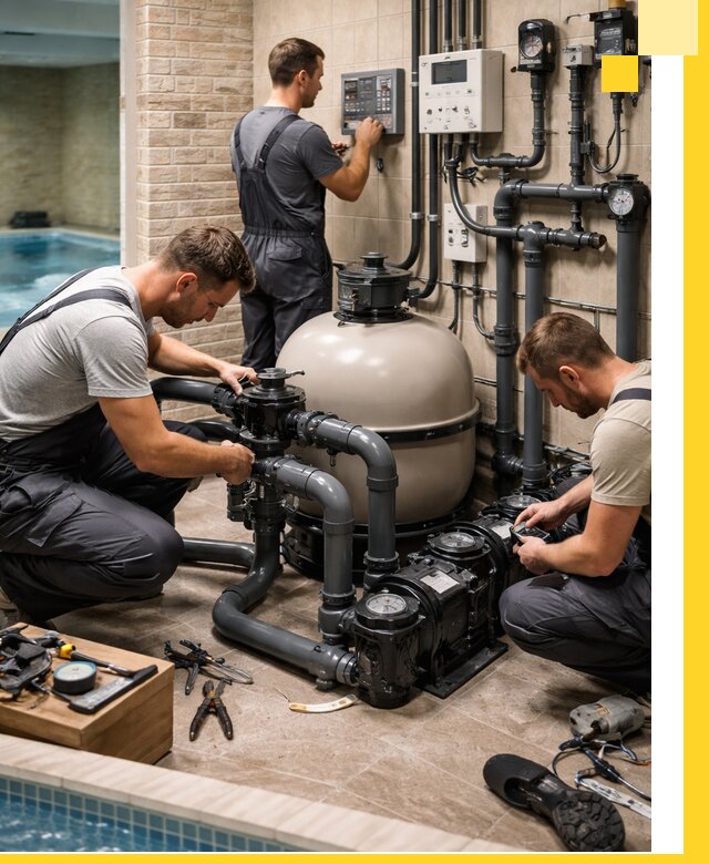 Комплексное оборудование для бассейнов под ключ в Светлограде