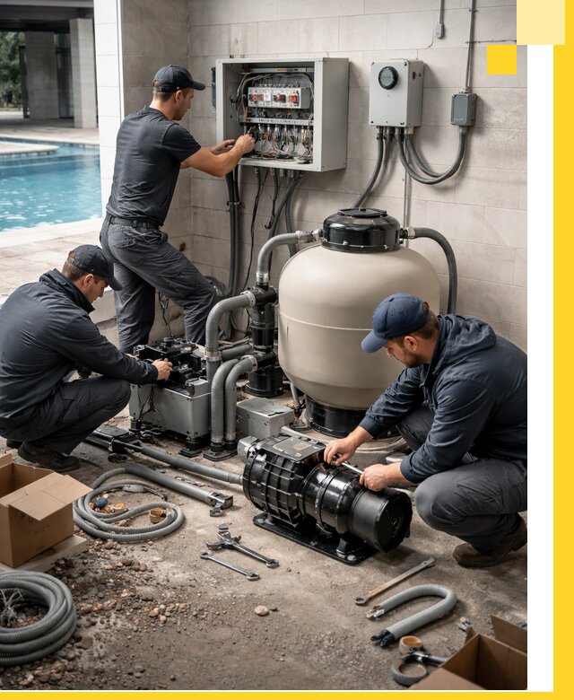 Профессиональный монтаж оборудования для бассейнов в Светлограде