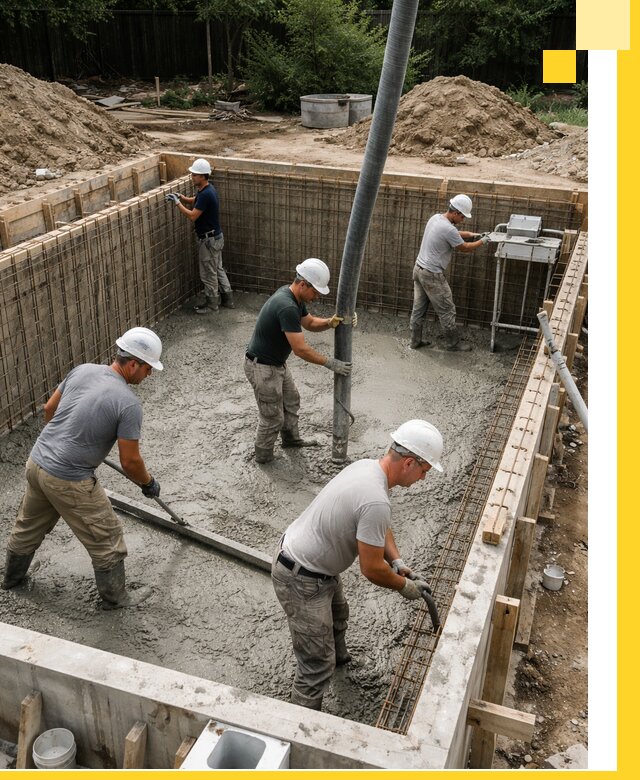 Строительство бетонных бассейнов под ключ в Светлограде