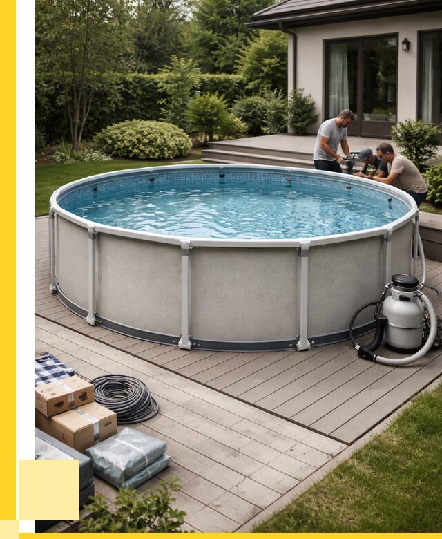 Купить каркасные бассейны в Светлограде от 45711 р. | ЭриданСвт