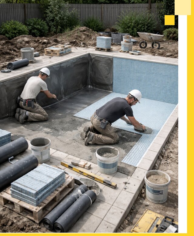 Проектирование и строительство стационарных бассейнов в Светлограде