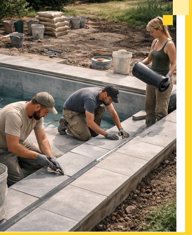 Строительство и монтаж уличных бассейнов под ключ в Светлограде