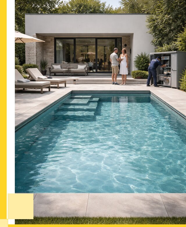 Бассейн в доме в Светлограде под ключ от 1218960 р. | ЭриданСвт