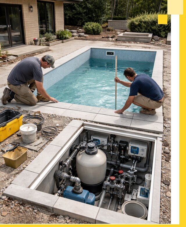 Строительство качественных домашних бассейнов под ключ в Светлограде