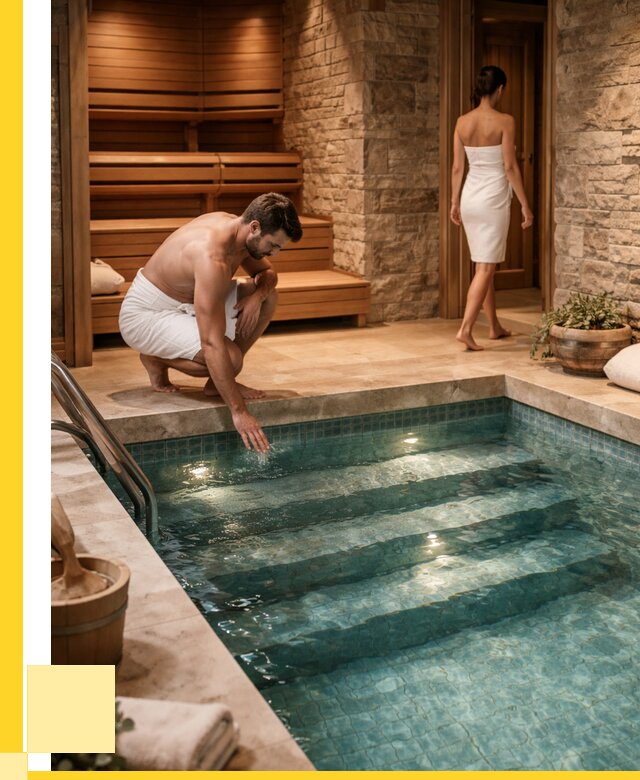 Сауна с бассейном под ключ в Светлограде от 121896 р., ЭриданСвт