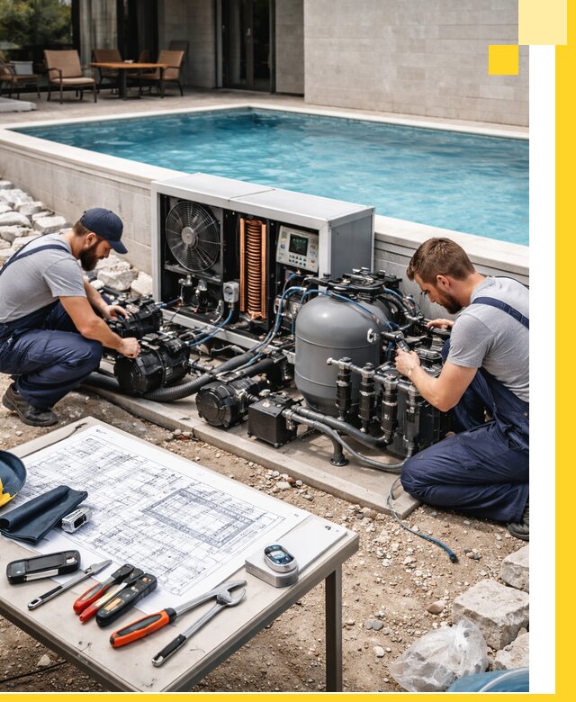 Проектирование и монтаж бассейнов с подогревом в Светлограде