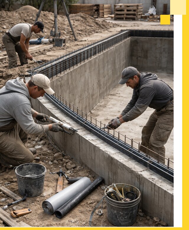 Качественный монтаж чаши бассейна в Светлограде под ключ с гарантией