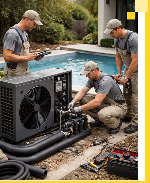 Проектирование и установка тепловых насосов для бассейнов в Светлограде