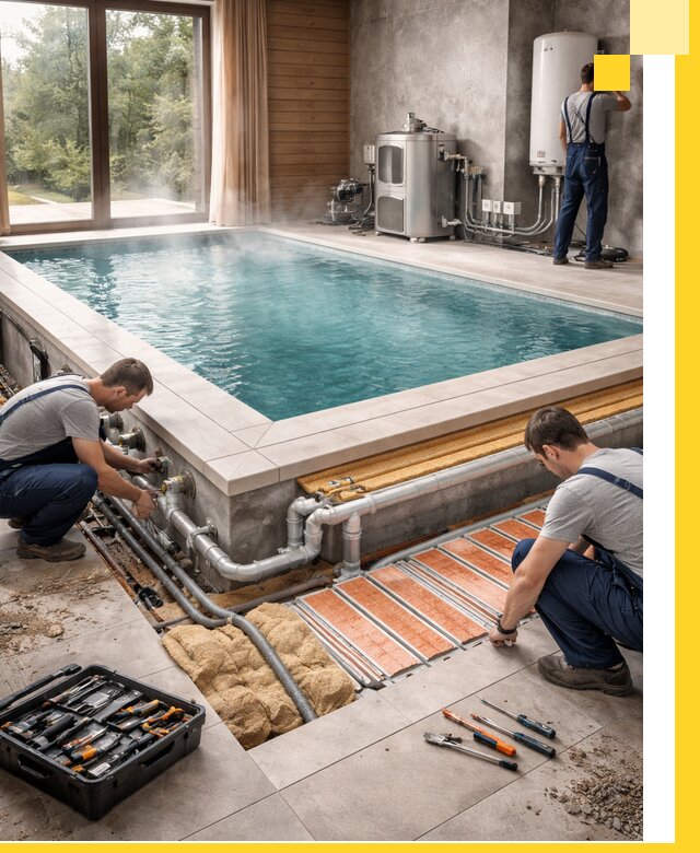 Проектирование и строительство тёплых бассейнов в Светлограде