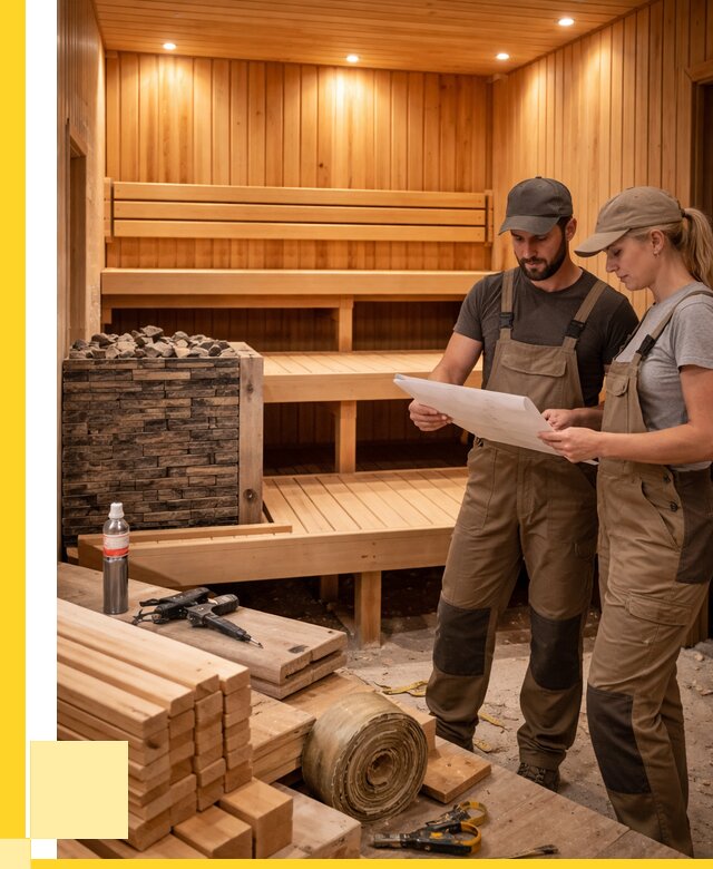 Строительство саун в Светлограде под ключ от 253950 р., ЭриданСвт