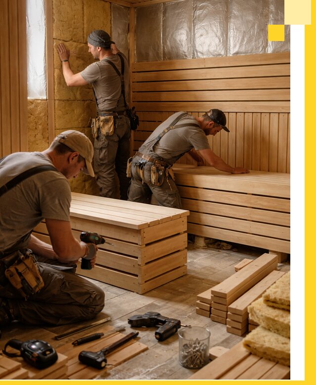 Профессиональное строительство саун под ключ в Светлограде