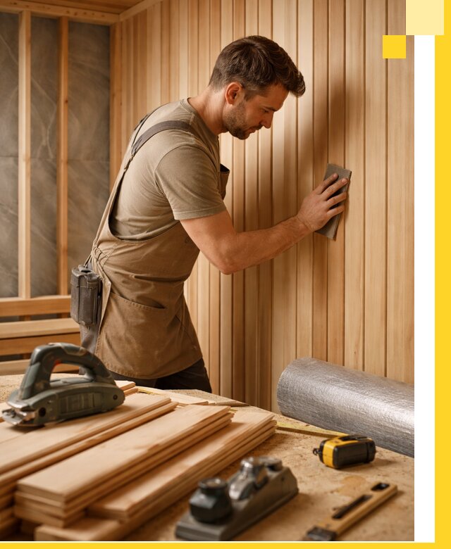 Профессиональная отделка саун и парных под ключ в Светлограде