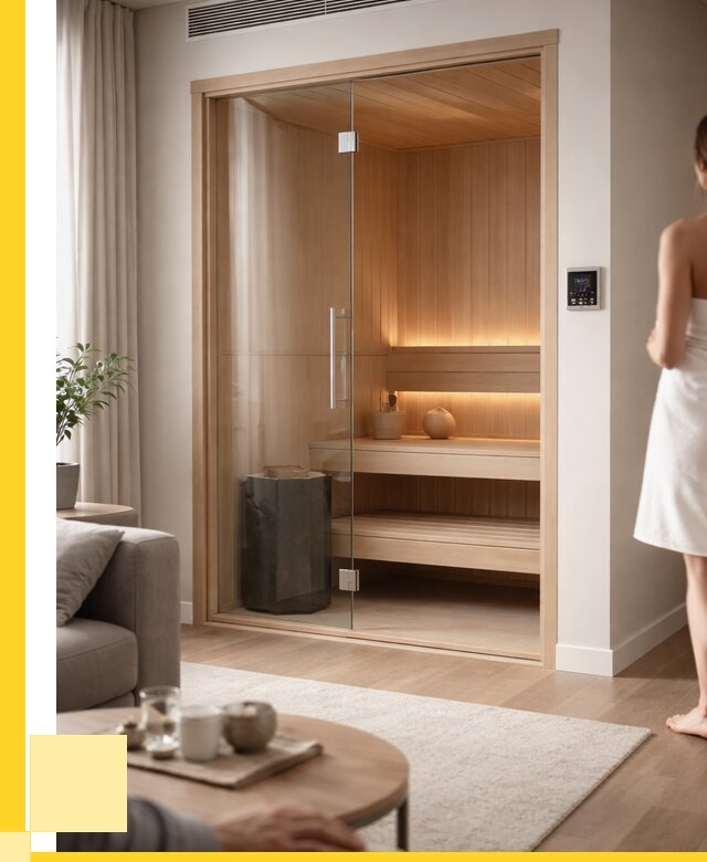 Сауна в квартире под ключ в Светлограде от 121896 р. ЭриданСвт