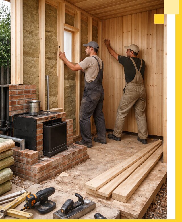 Строительство и установка дачных саун под ключ в Светлограде